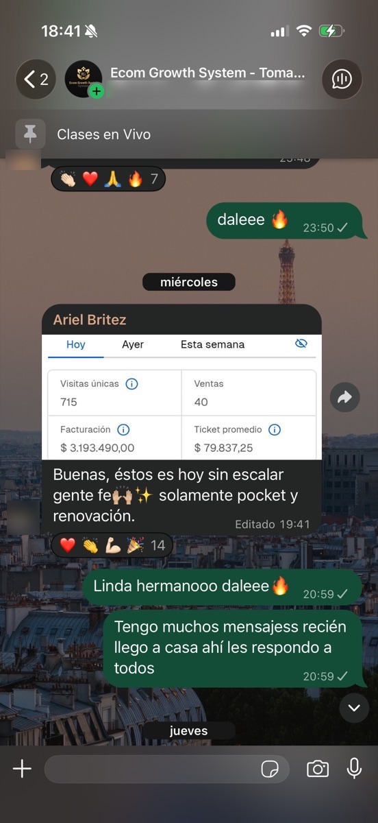 Testimonio de Ariel